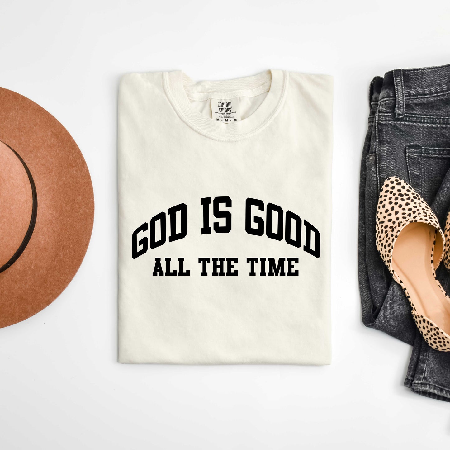 God Is Good All The Time | Garment Dyed Tee