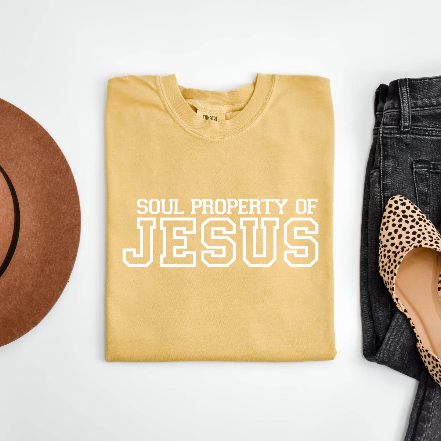 Soul Property Of Jesus | Garment Dyed Tee