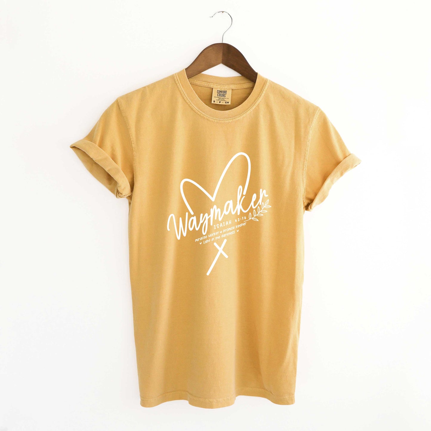 Waymaker Heart | Garment Dyed Tees
