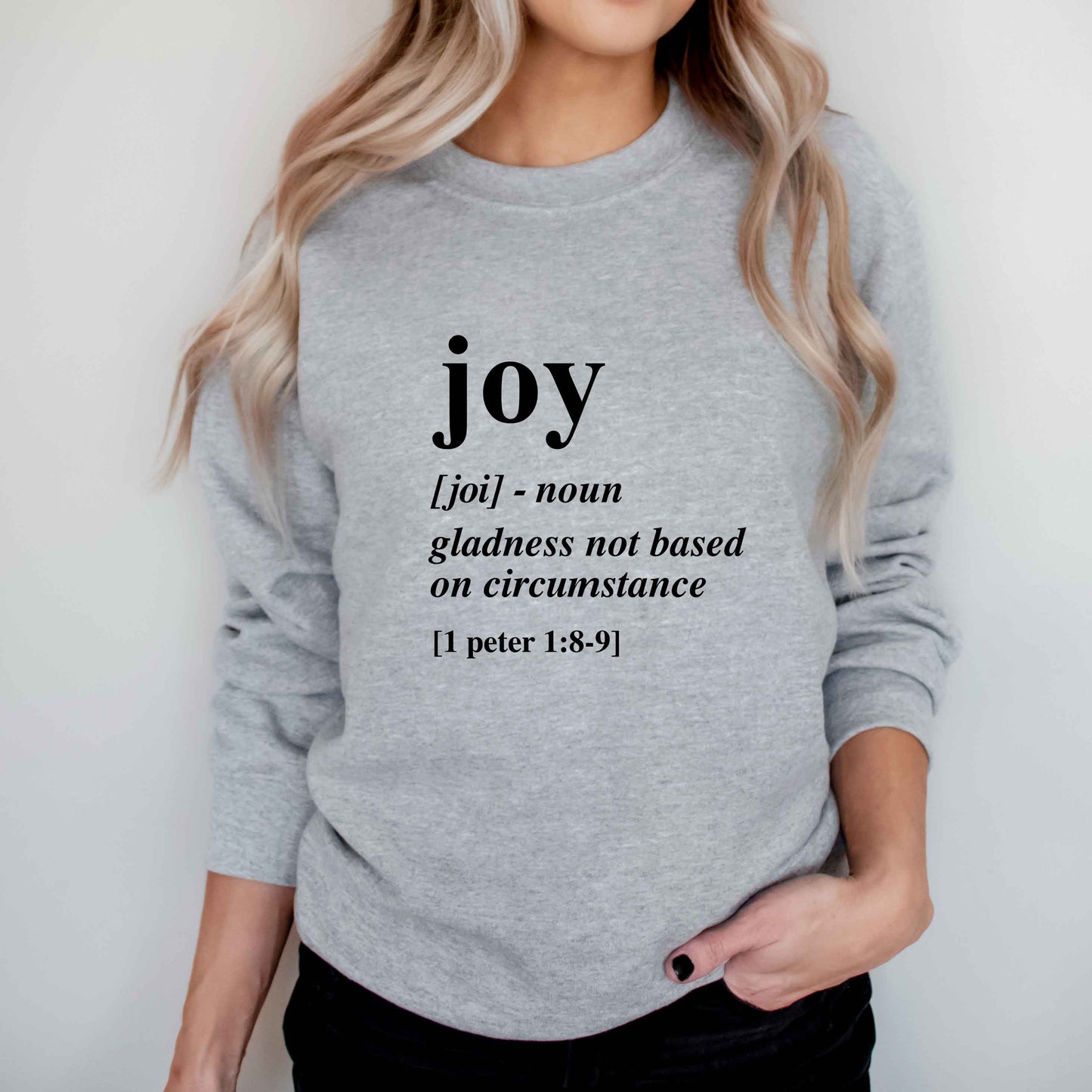 Joy Scripture | Sweatshirt