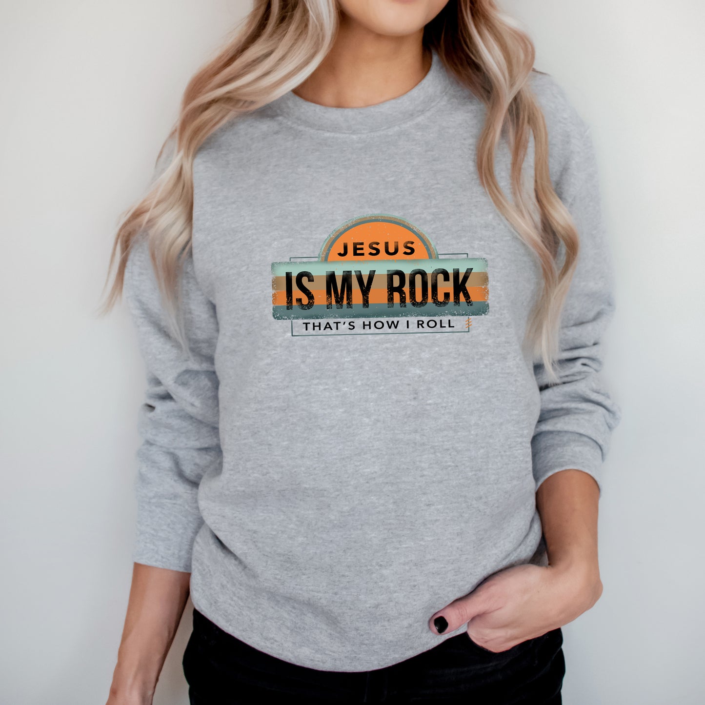 Jesus Is My Rock | Sweatshirt