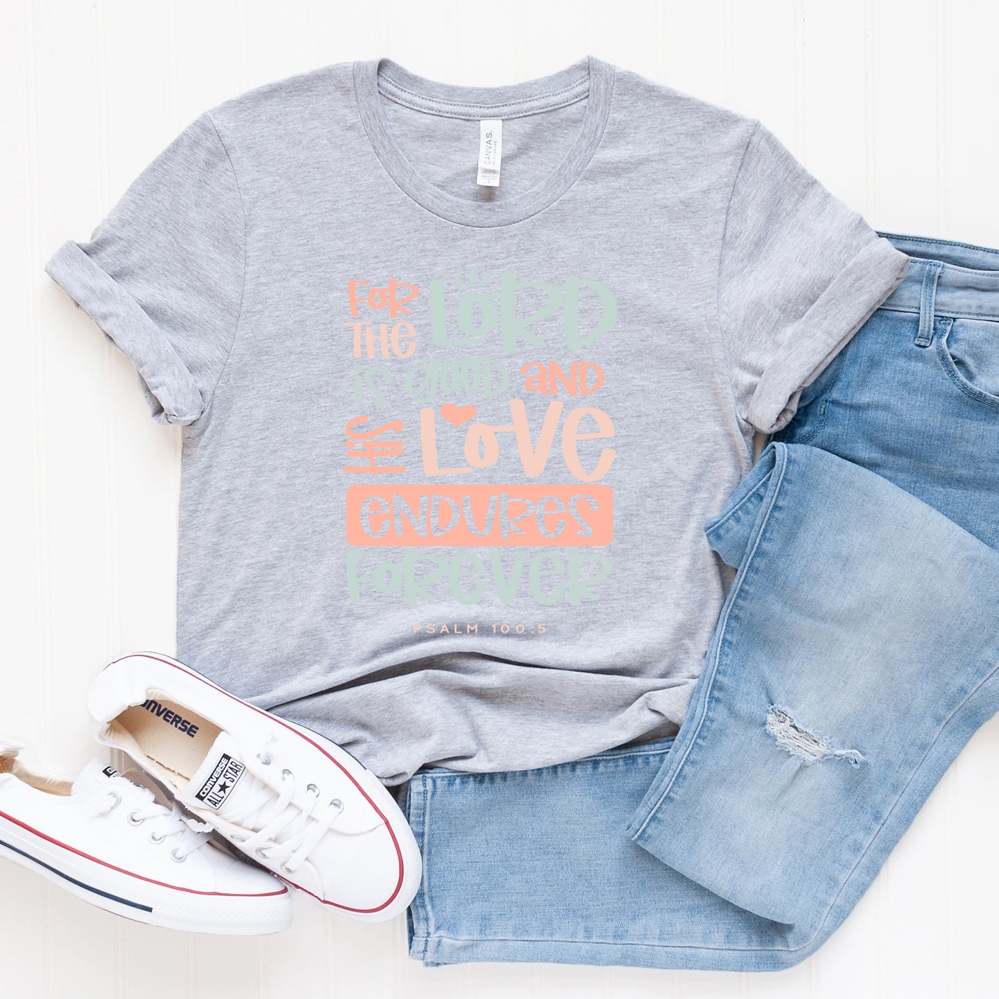 Love Endures Forever | Short Sleeve Crew Neck