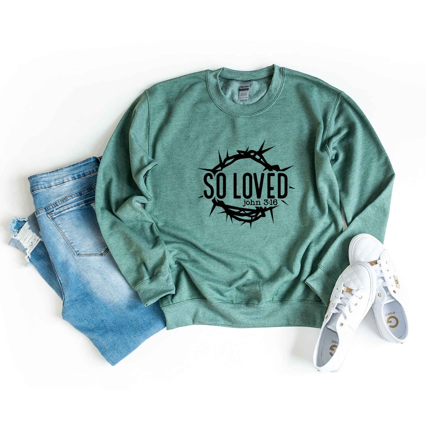So Loved Scripture | Sweatshirt