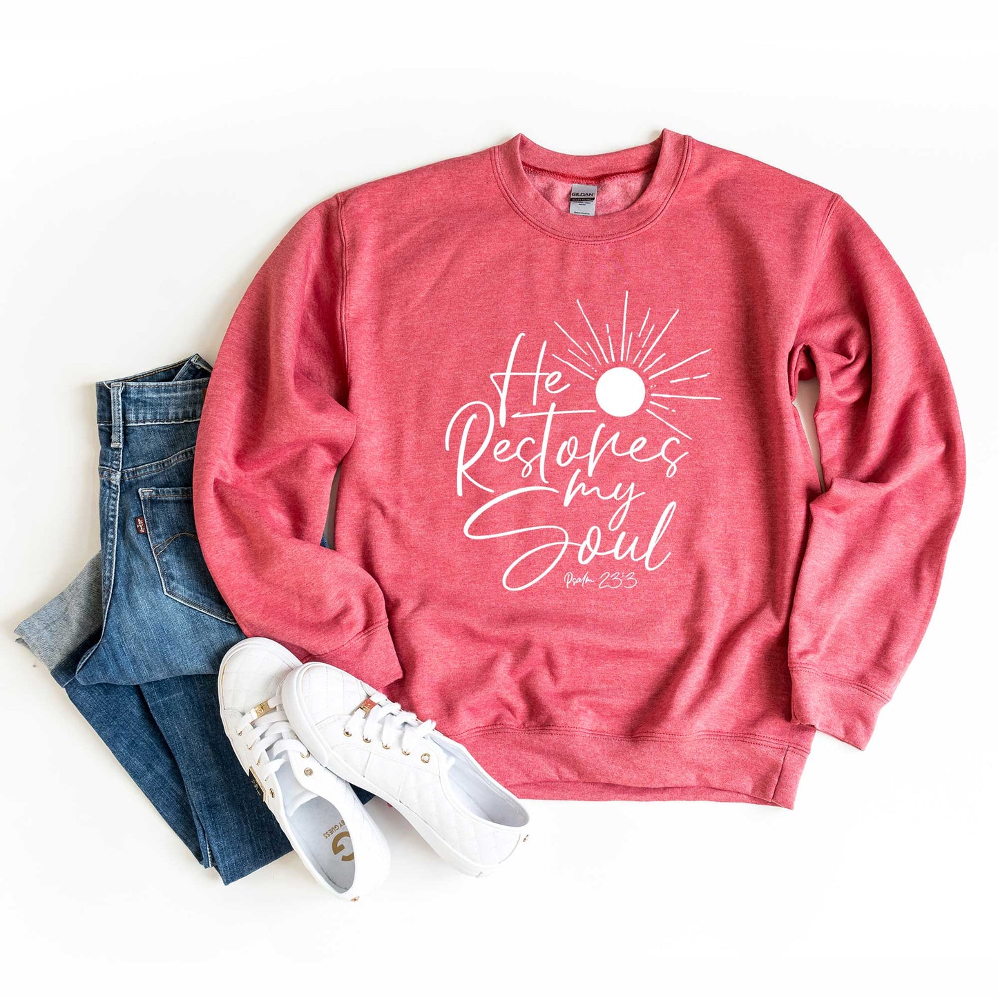 He Restores My Soul | Sweatshirt