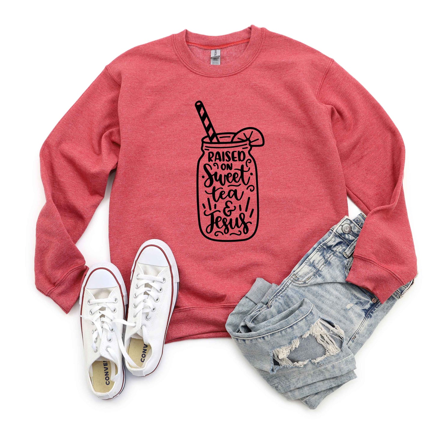 Sweet Tea And Jesus | Sweatshirt