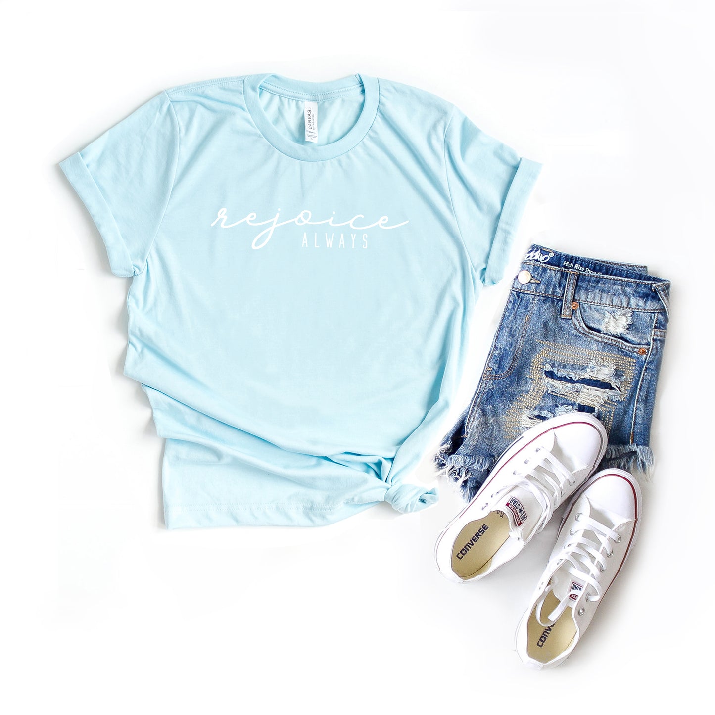 Rejoice Always | Short Sleeve Crew Neck