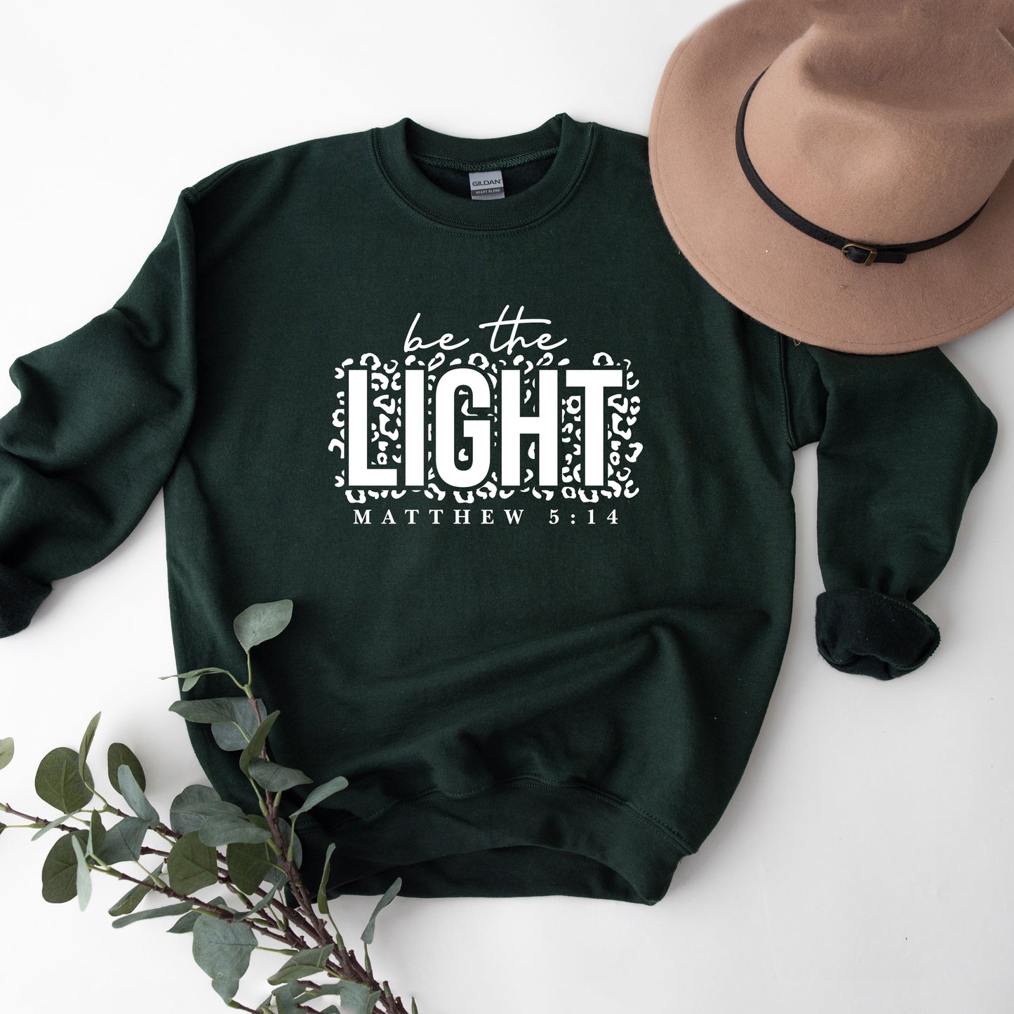 Be The Light Lepoard | Sweatshirt