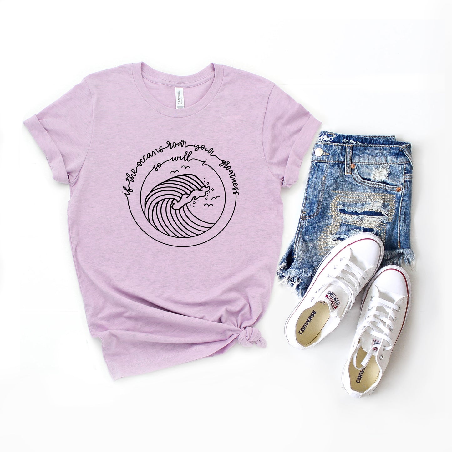If The Oceans Roar | Short Sleeve Crew Neck