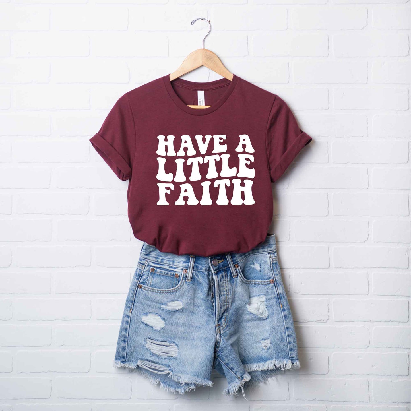 Have A Little Faith | Short Sleeve Crew Neck
