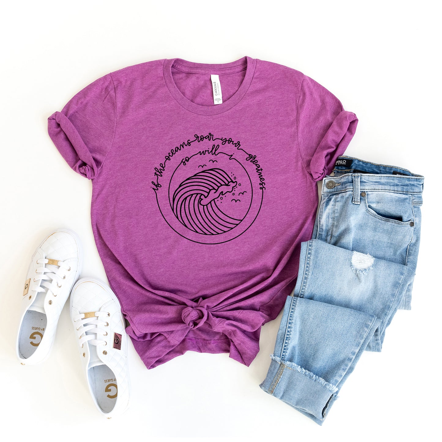 If The Oceans Roar | Short Sleeve Crew Neck