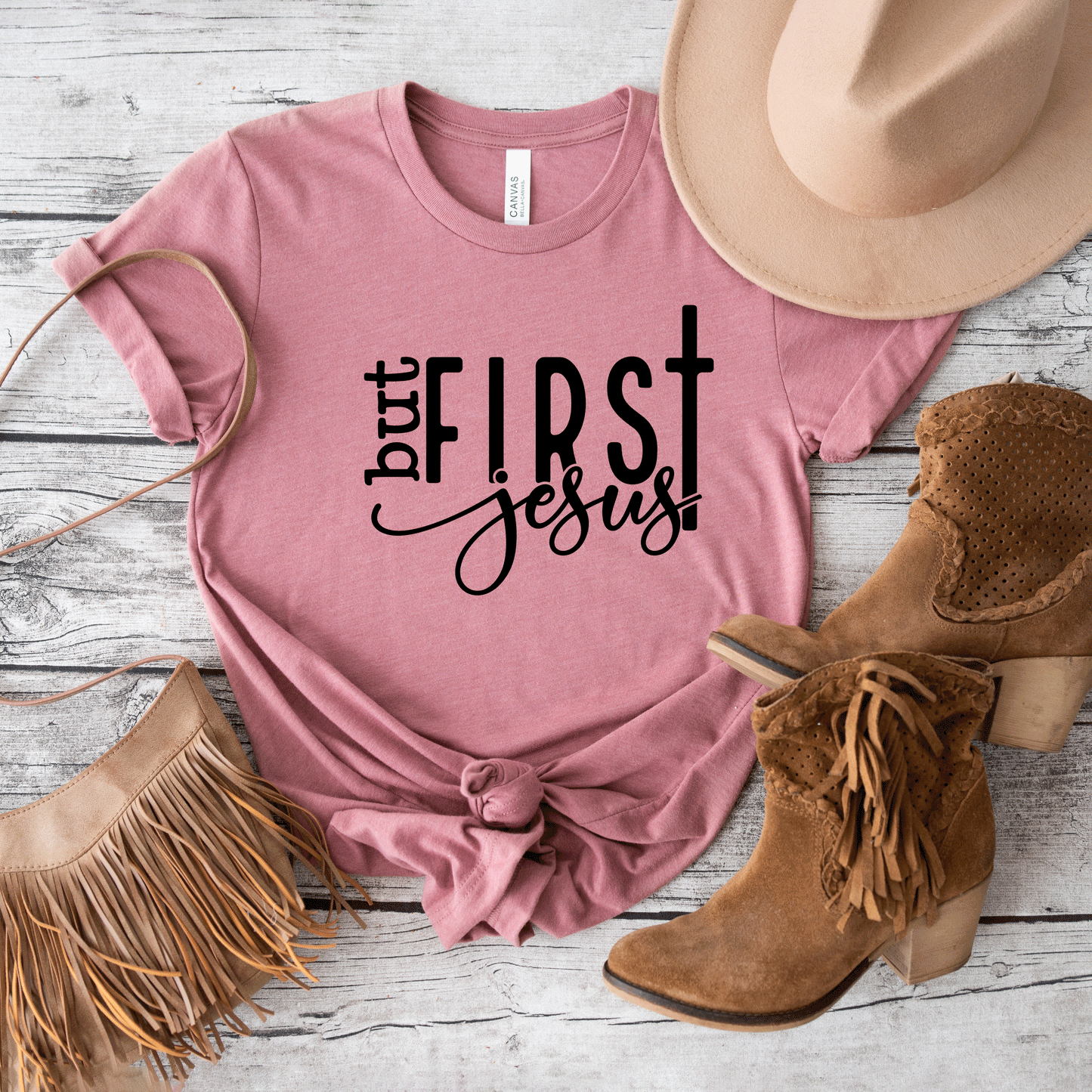 But First Jesus | Short Sleeve Crew Neck
