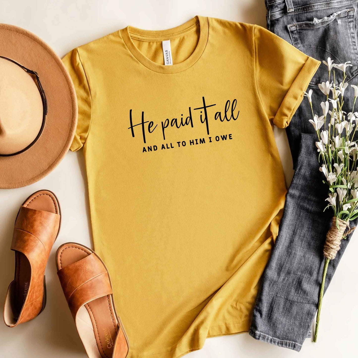 He Paid It All | Short Sleeve Crew Neck