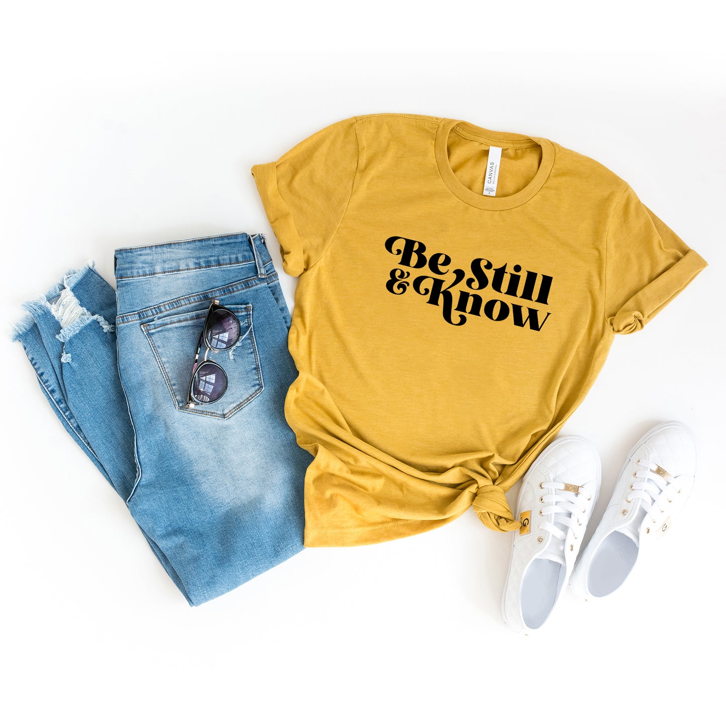 Be Still And Know | Short Sleeve Crew Neck