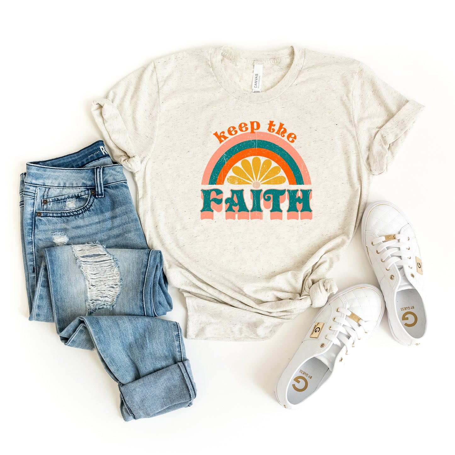 Keep The Faith | Short Sleeve Crew Neck