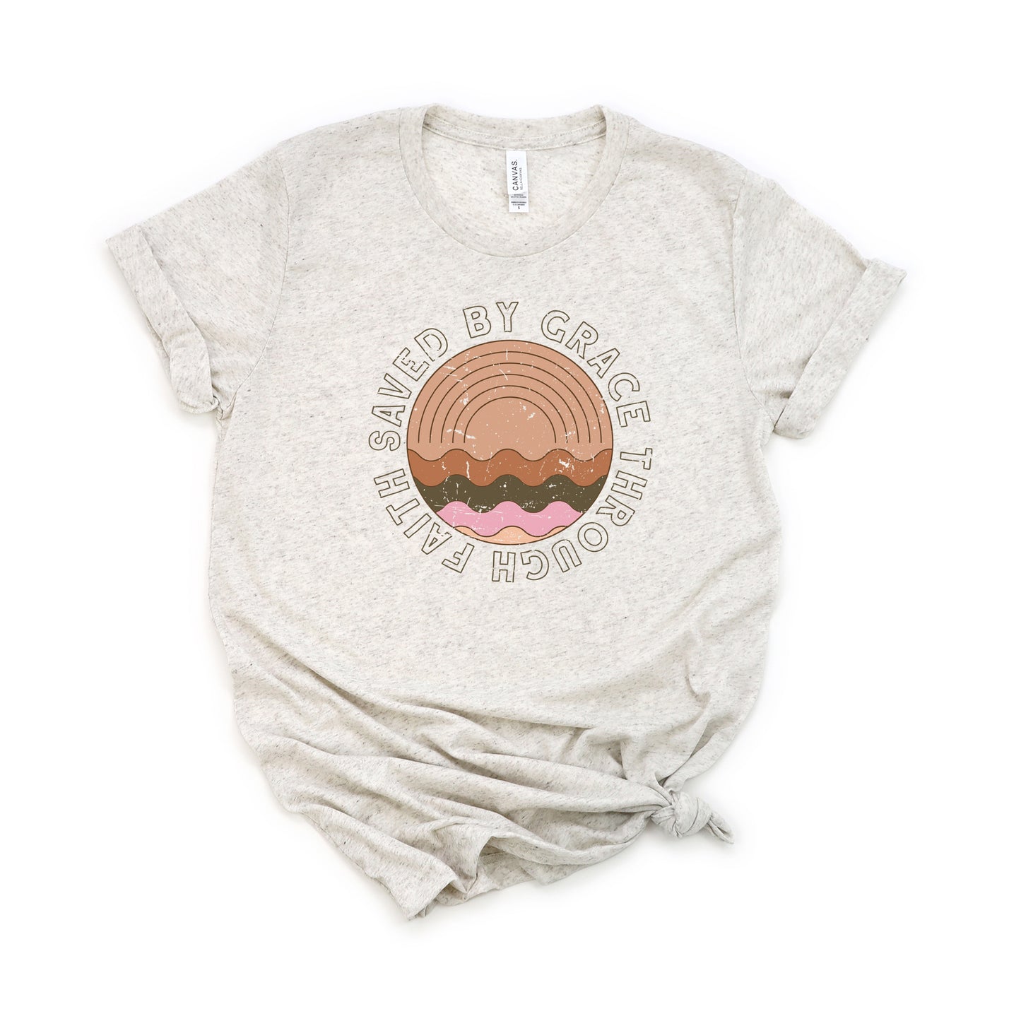 Vintage Saved By Grace | Short Sleeve Crew Neck