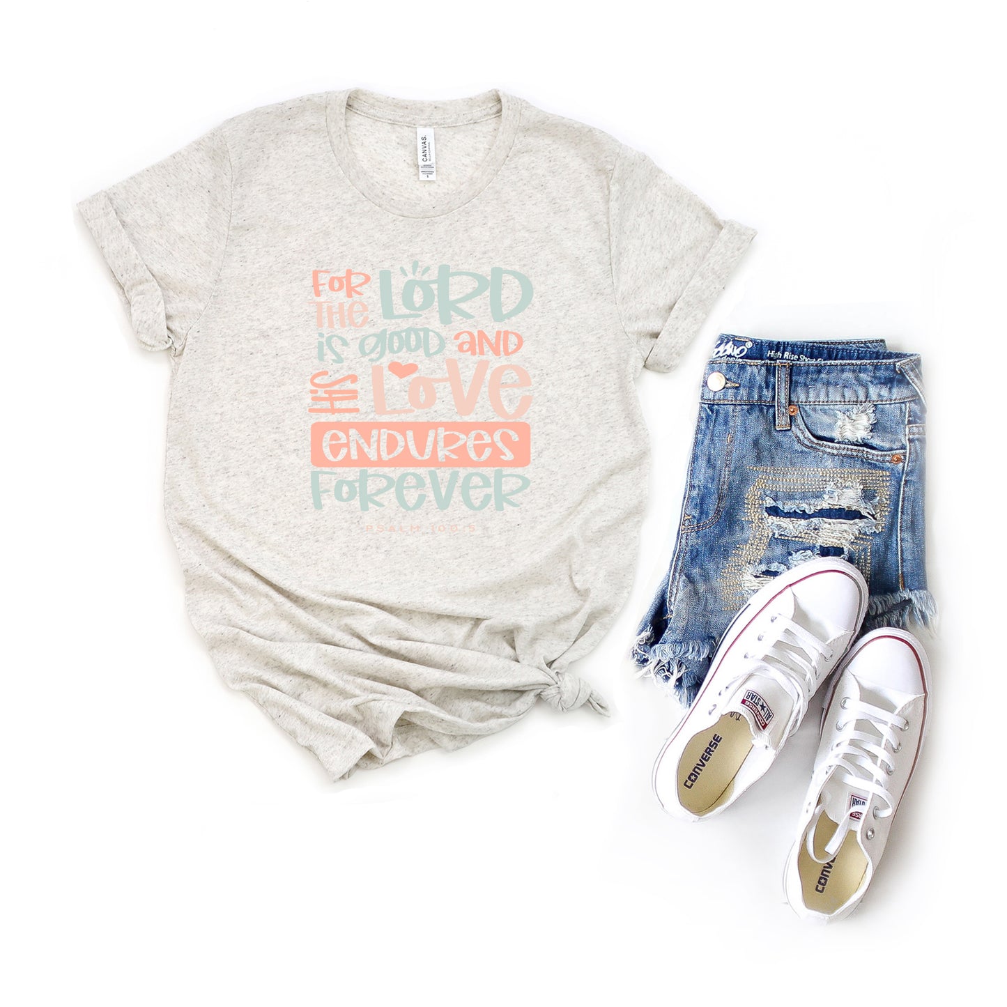 Love Endures Forever | Short Sleeve Crew Neck