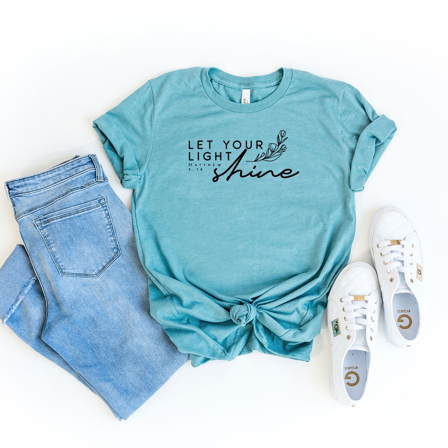 Let Your Light Shine | Short Sleeve Crew Neck