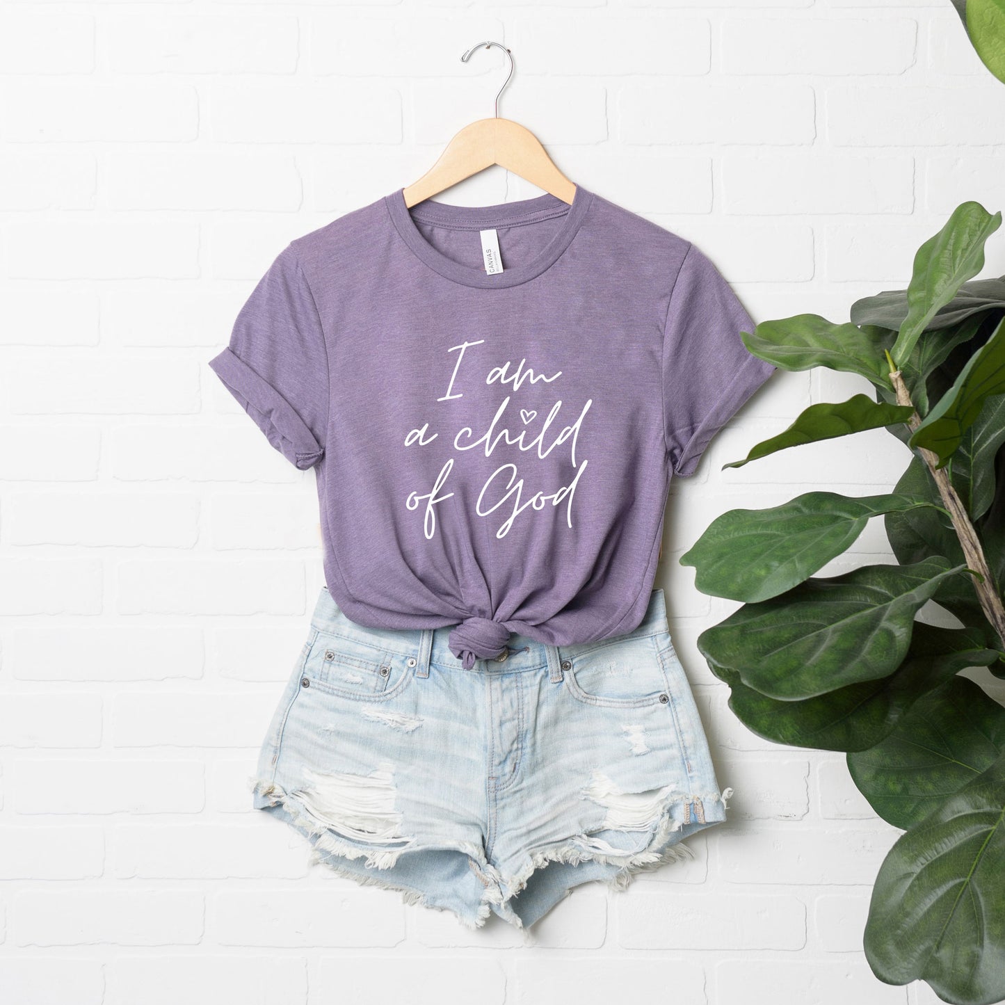 I Am A Child Of God | Short Sleeve Crew Neck