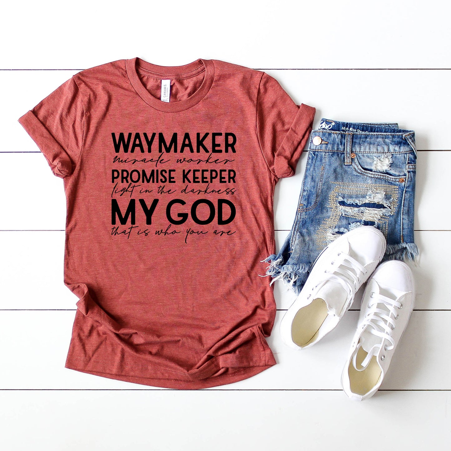 Waymaker Miracle Worker | Short Sleeve Crew Neck