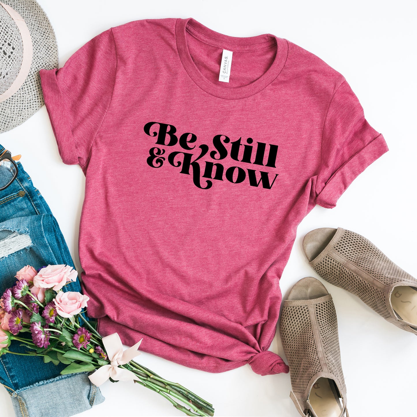 Be Still And Know | Short Sleeve Crew Neck