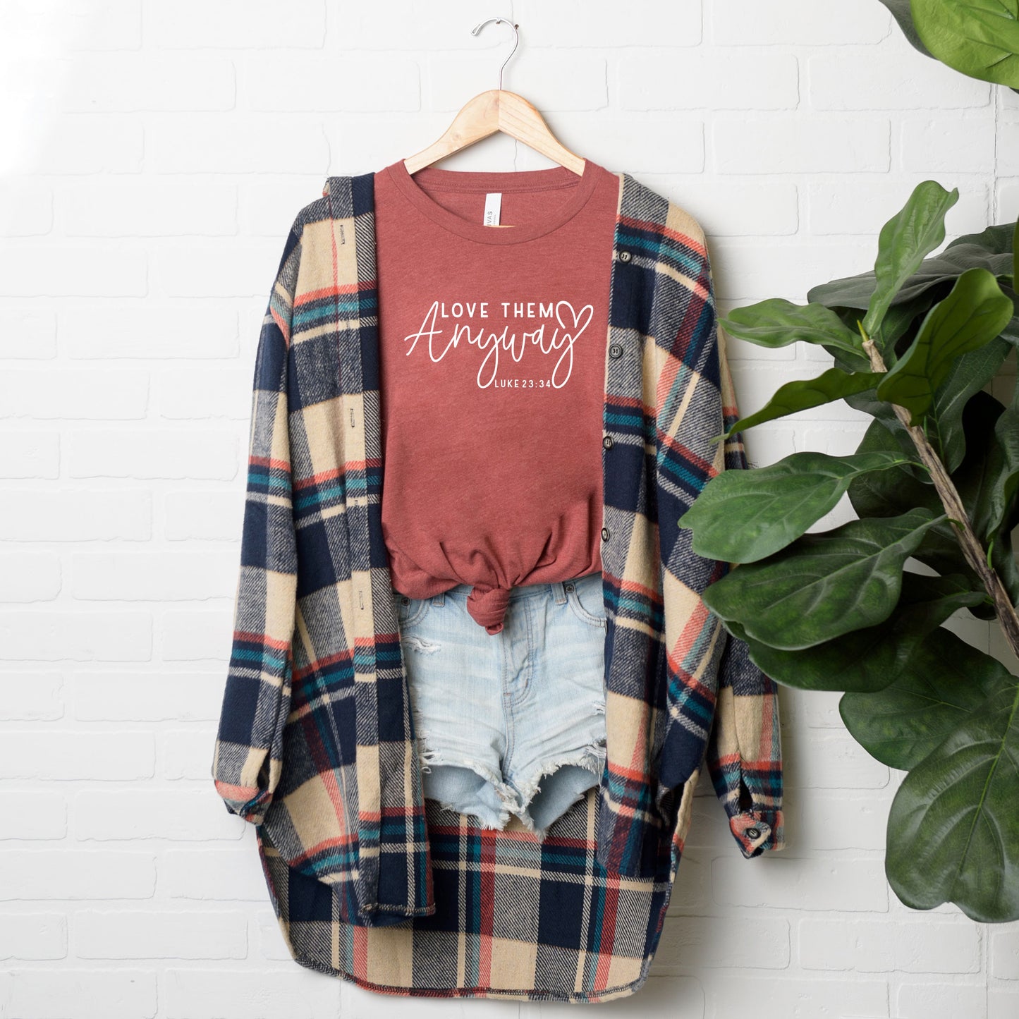 Love Them Anyway | Short Sleeve Crew Neck