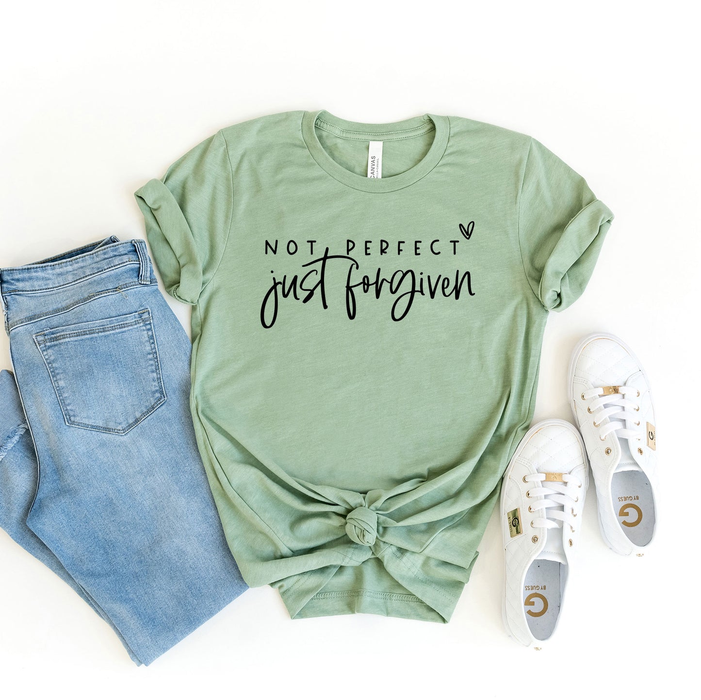 Not Perfect Just Forgiven | Short Sleeve Crew Neck