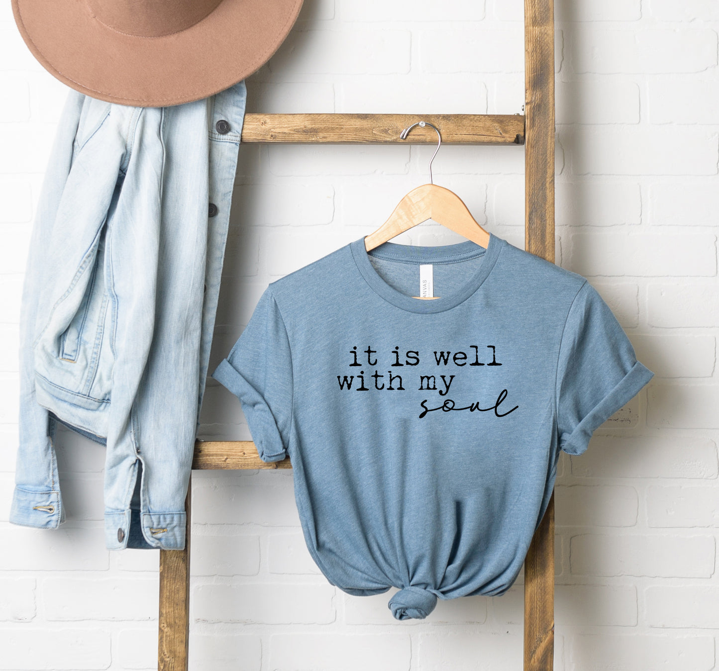 It Is Well With My Soul | Short Sleeve Crew Neck