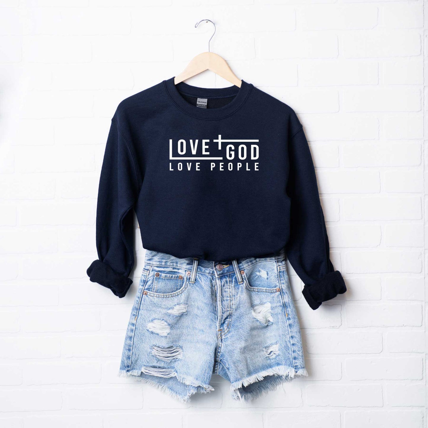 Love God Love People | Sweatshirt