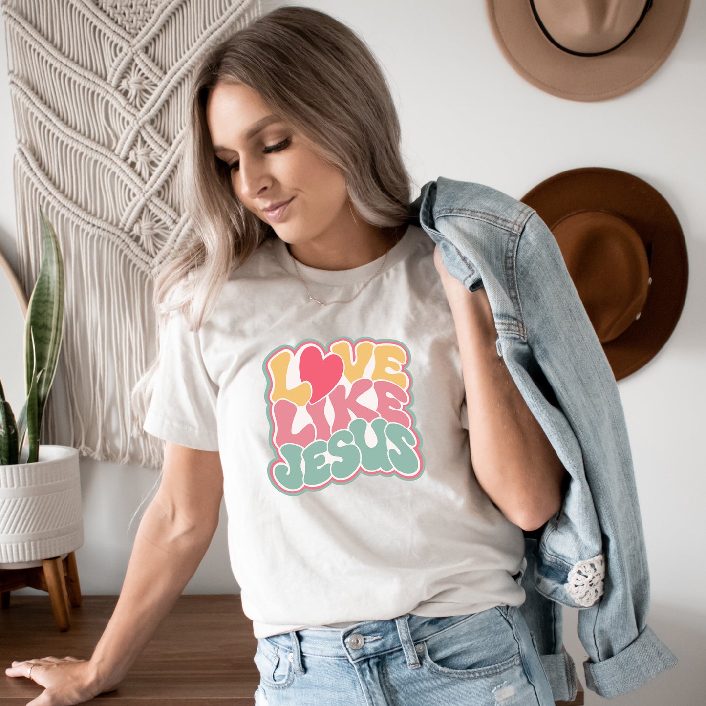 Love Like Jesus Heart | Short Sleeve Crew Neck