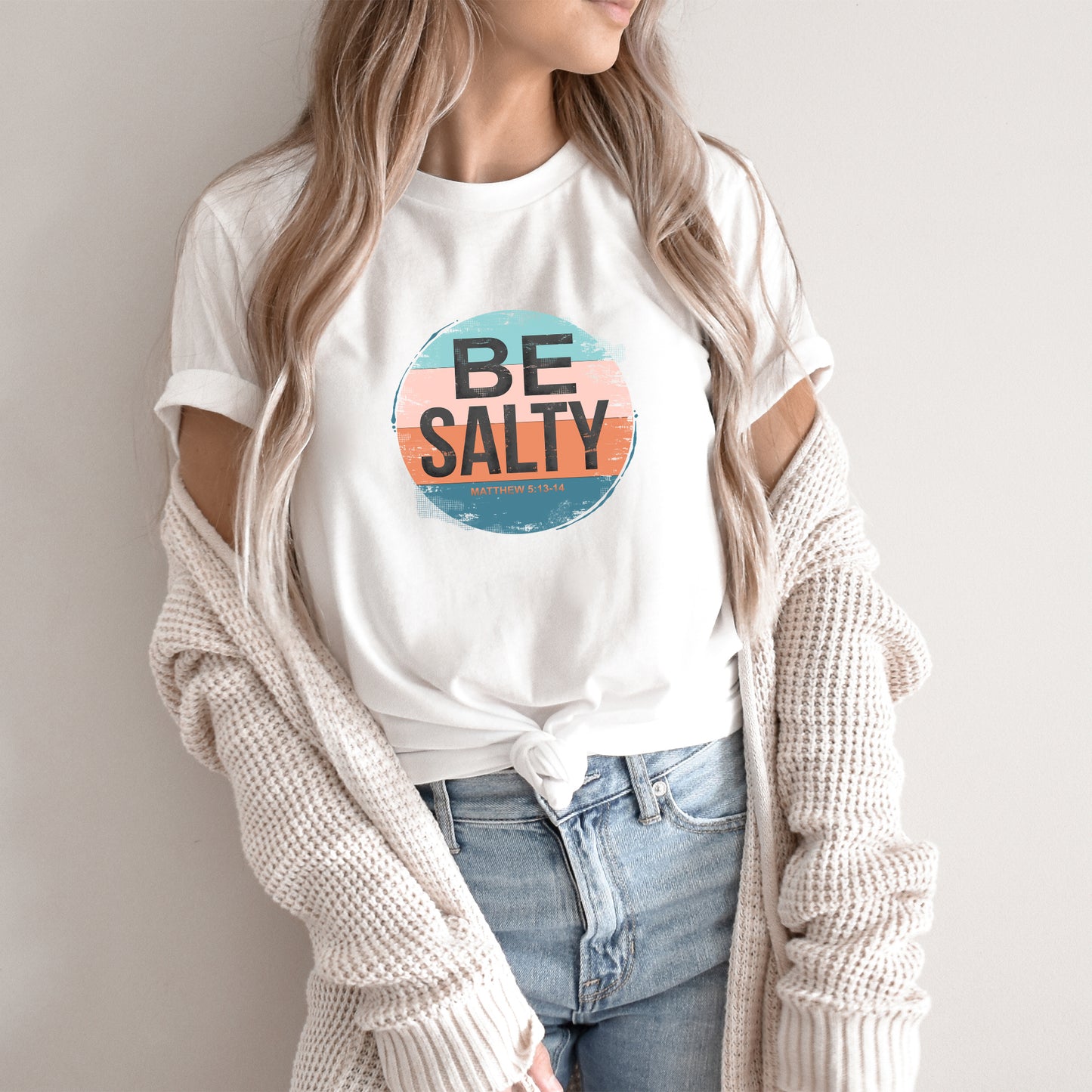 Retro Be Salty | Short Sleeve Crew Neck