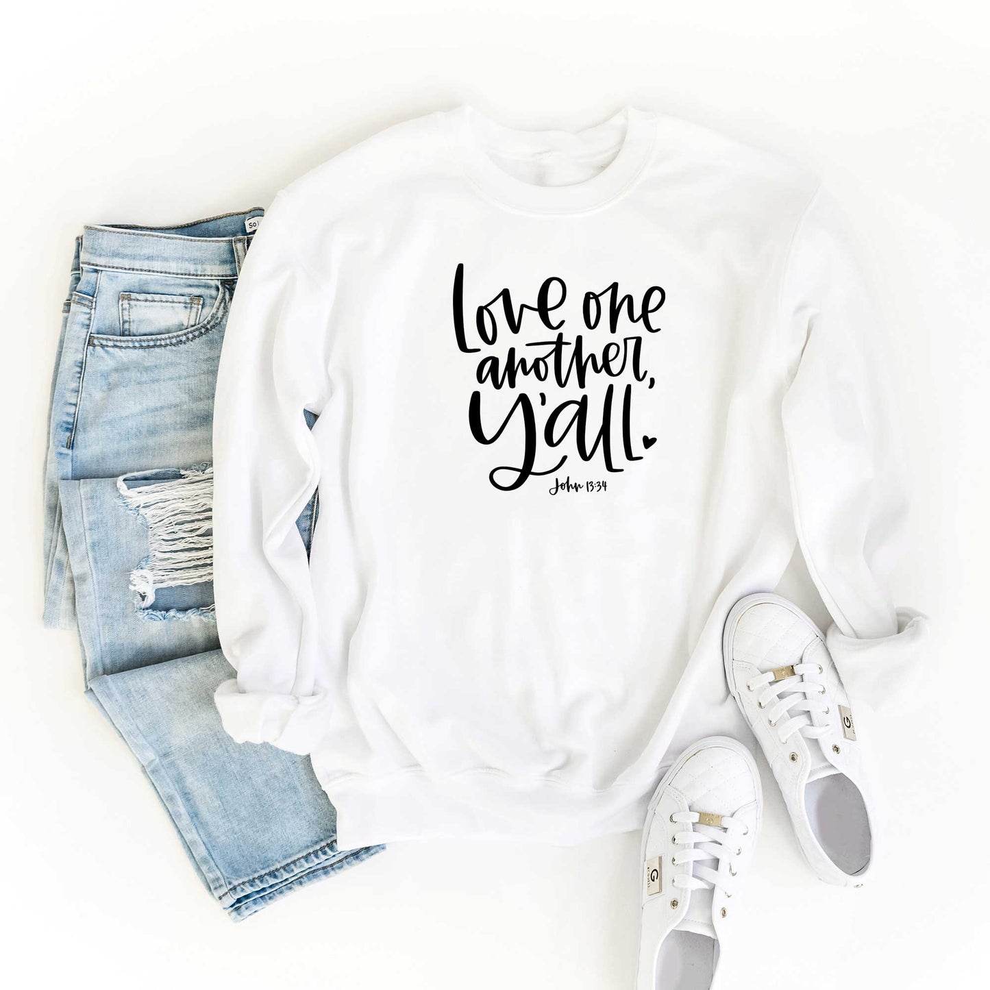 Love One Another Y'all | Sweatshirt