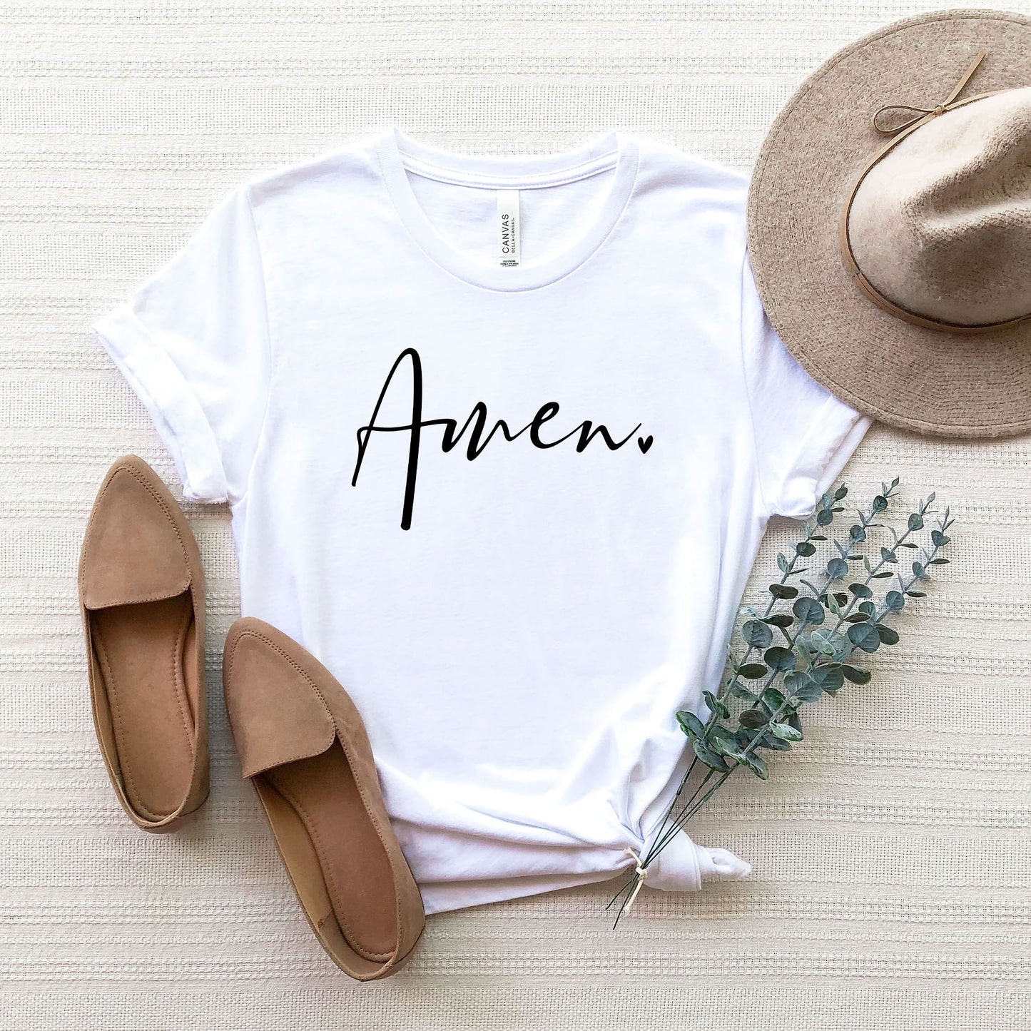 Amen Heart | Short Sleeve Crew Neck