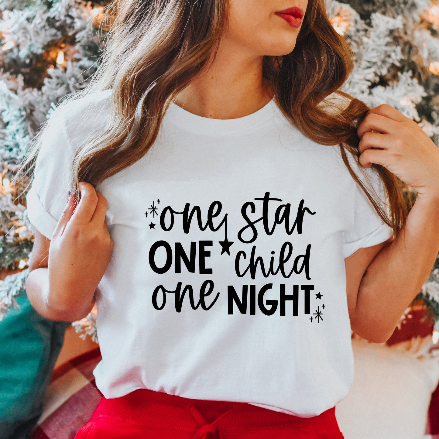 One Child Stars | Short Sleeve Crew Neck