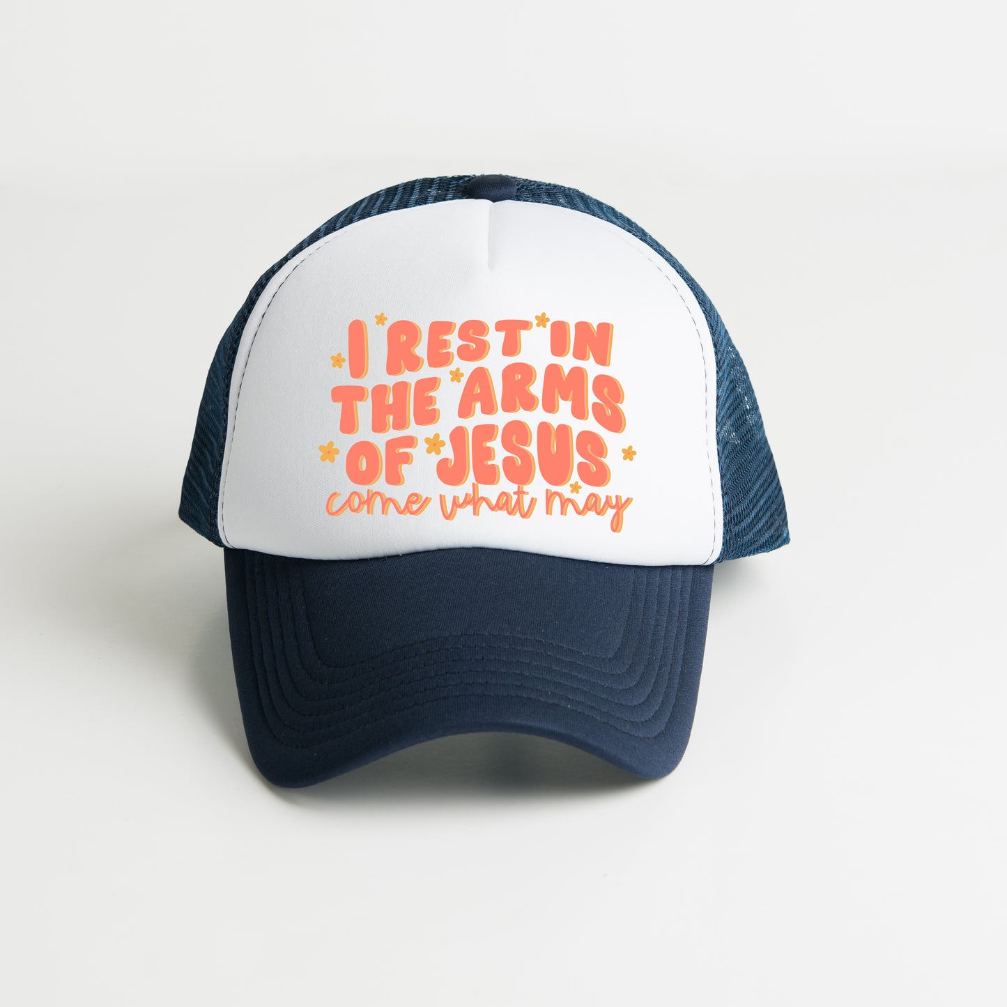 Rest Arms of Jesus | Foam Trucker Hat