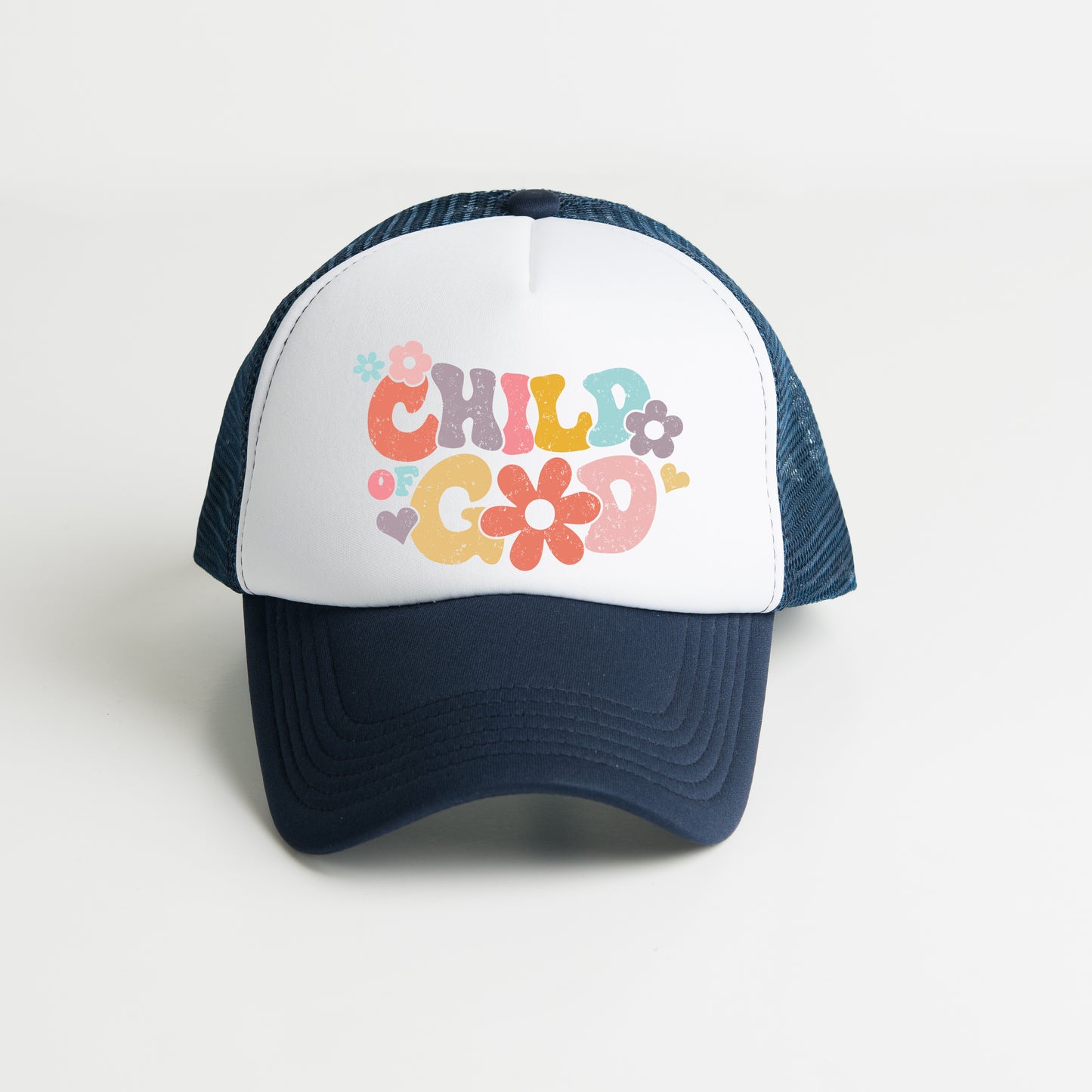 Child Of God Flowers | Foam Trucker Hat