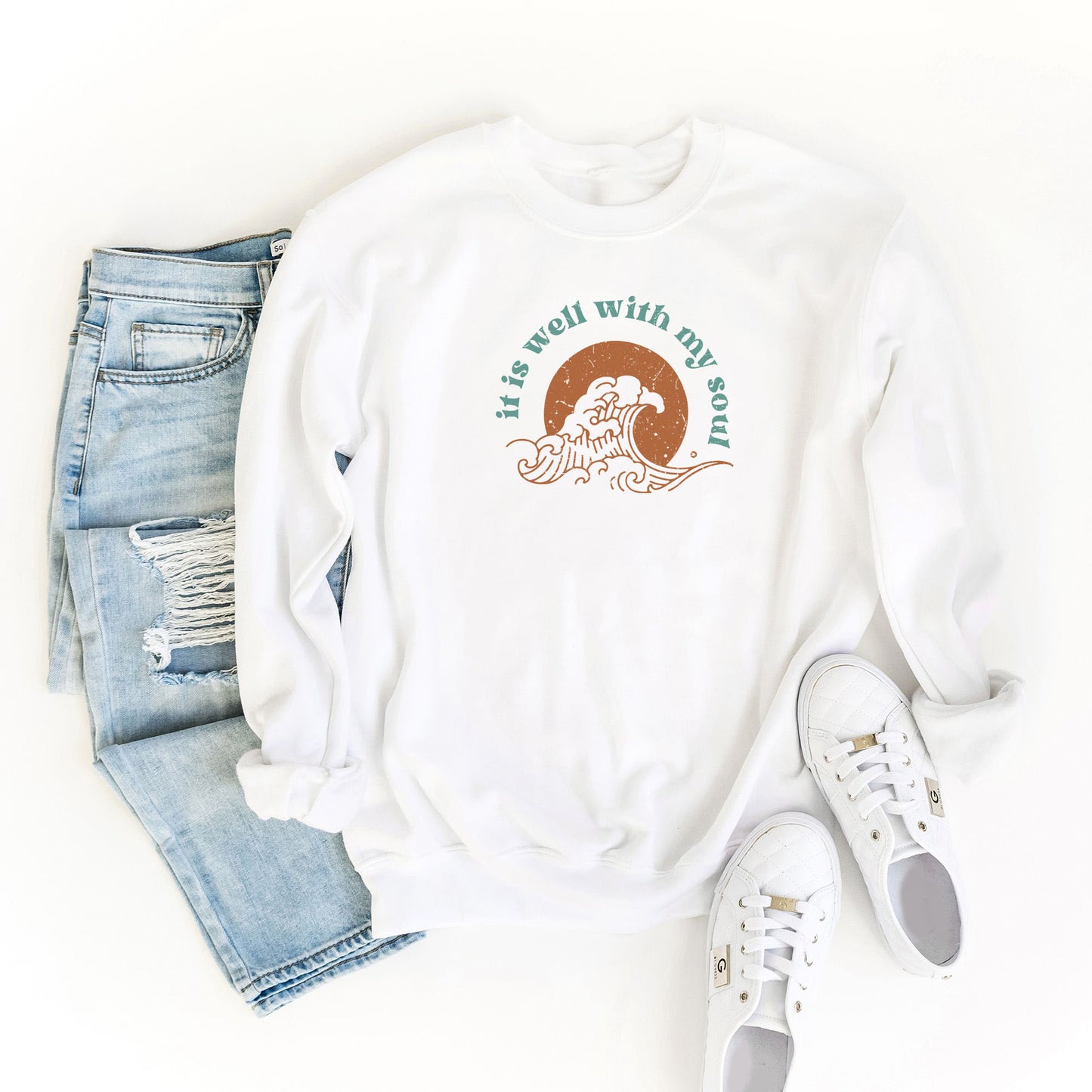 It Is Well Colorful | Sweatshirt