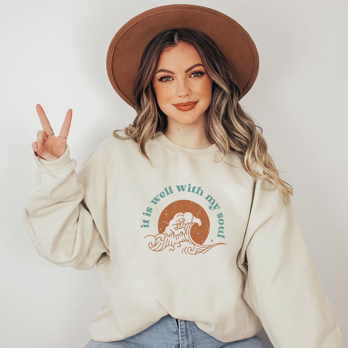 It Is Well Colorful | Sweatshirt