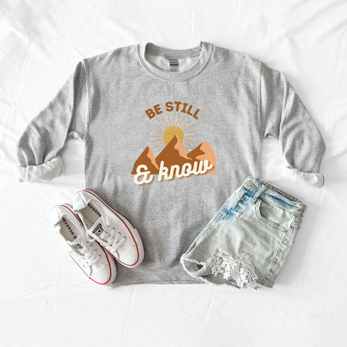 Be Still And Know Mountains | Sweatshirt