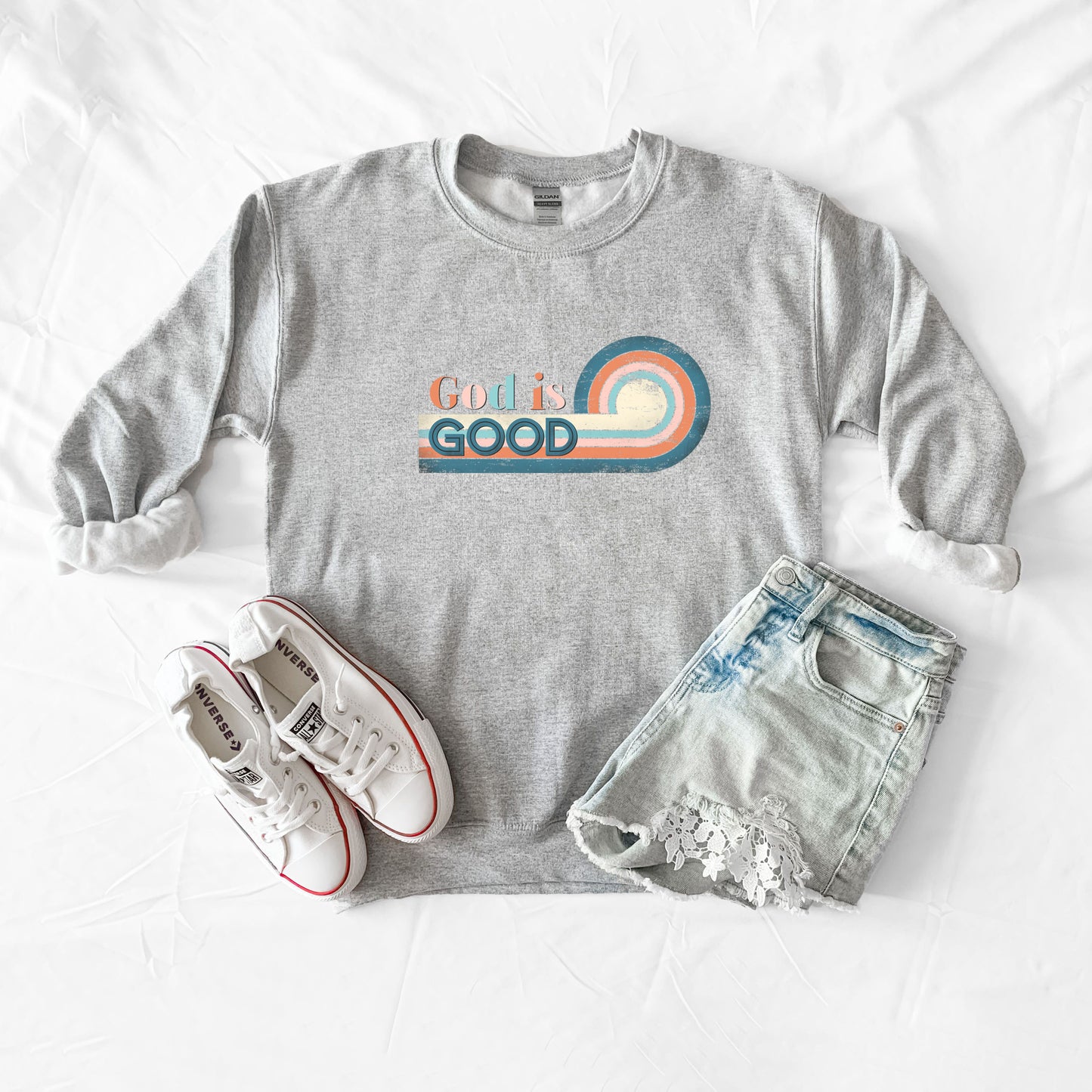 God Is Good Circle | Sweatshirt