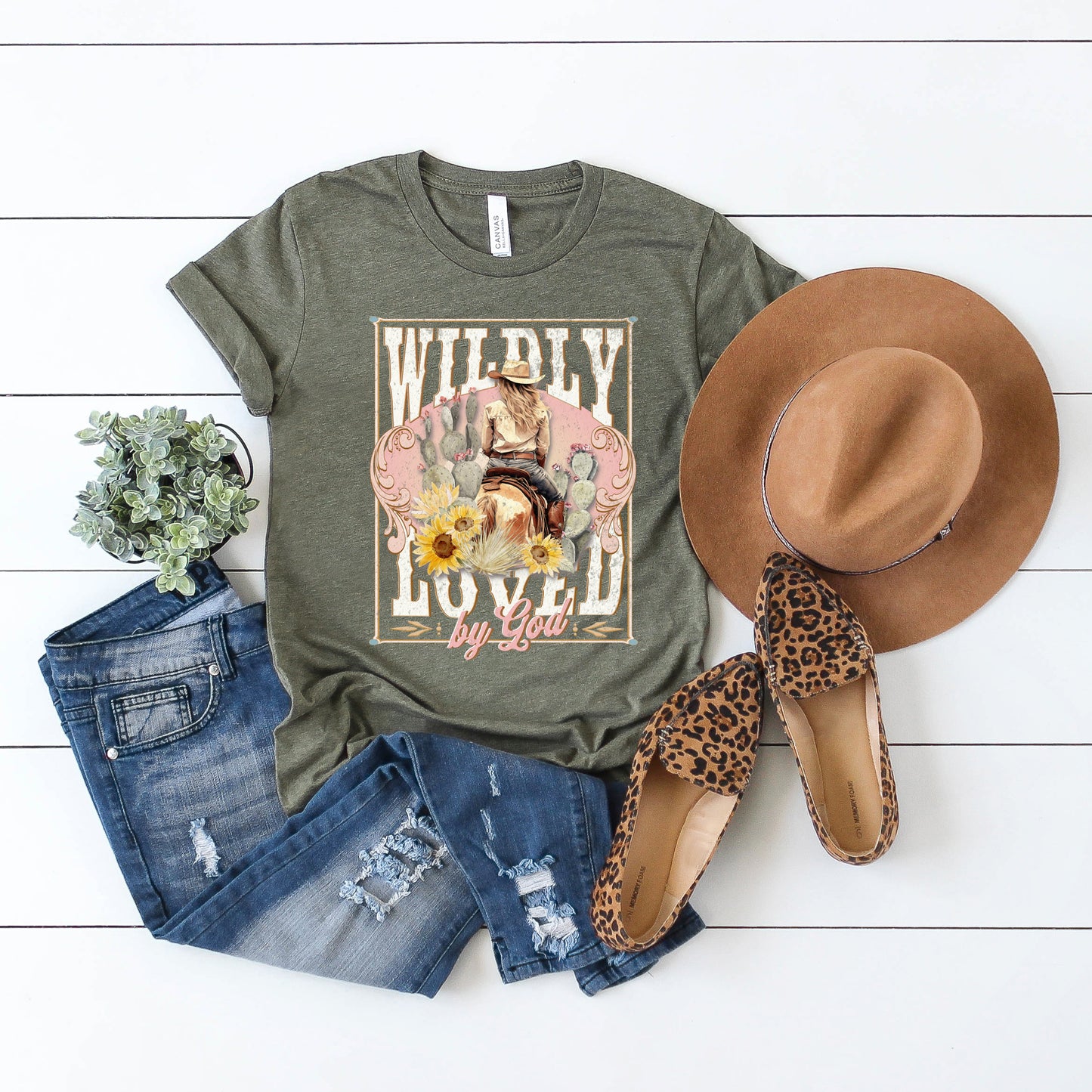 Wildly Love By God | Short Sleeve Crew Neck