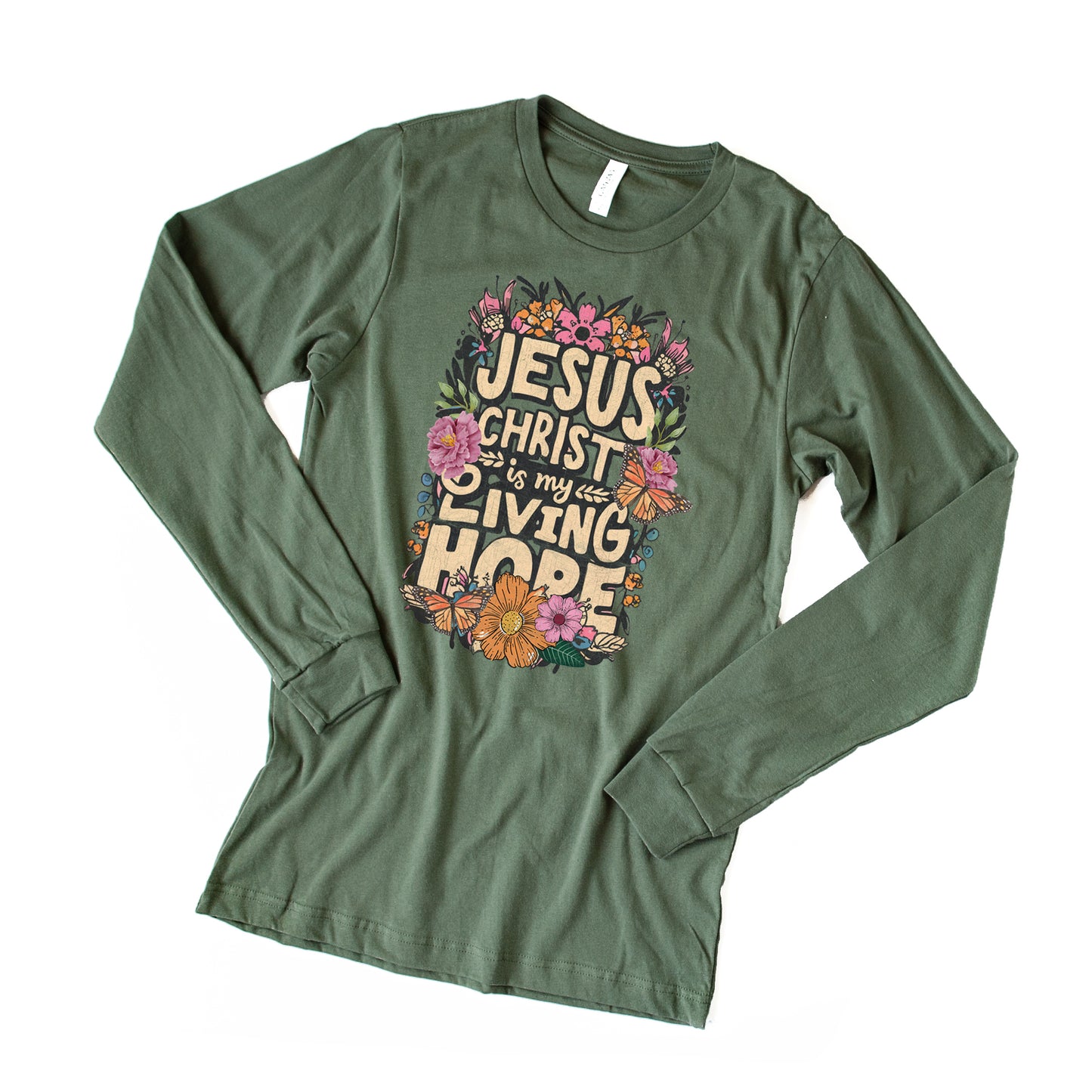 Jesus Is My Hope | Long Sleeve Crew Neck