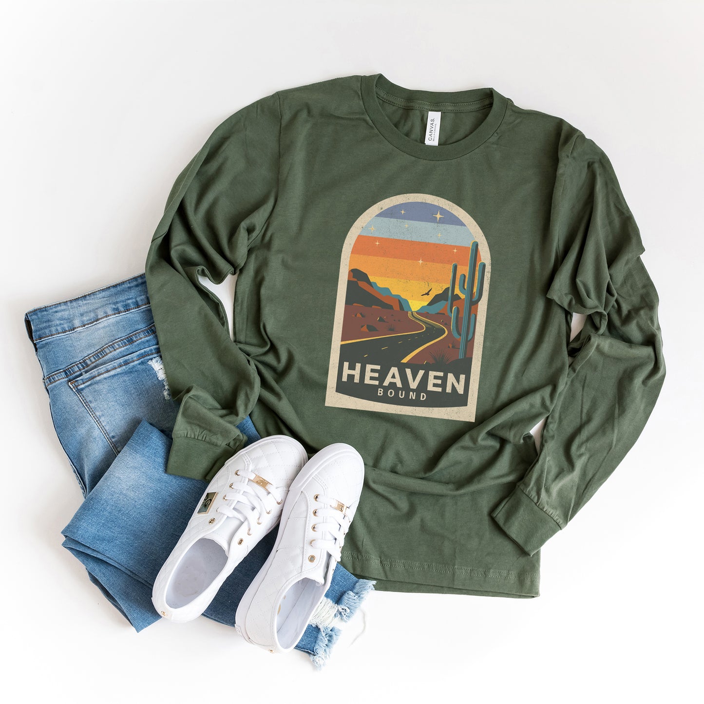 Heaven Bound | Long Sleeve Crew Neck