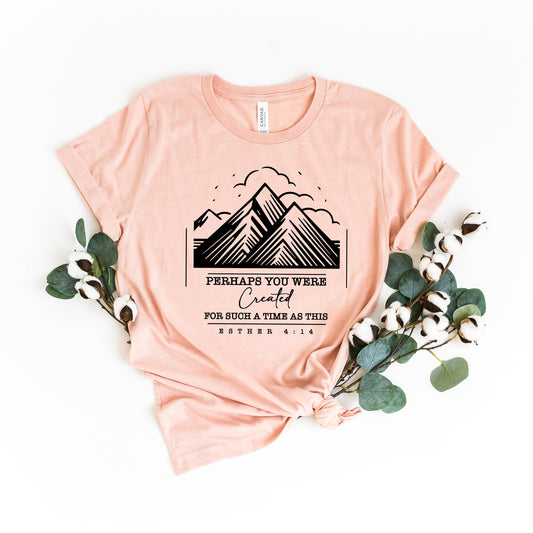 You Were Created Mountains | Short Sleeve Crew Neck