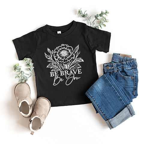 Be Brave Be You Youth Short Sleeve Crew