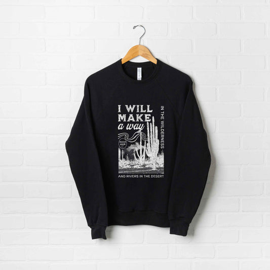 I Will Make A Way | Bella Canvas Premium Sweatshirt