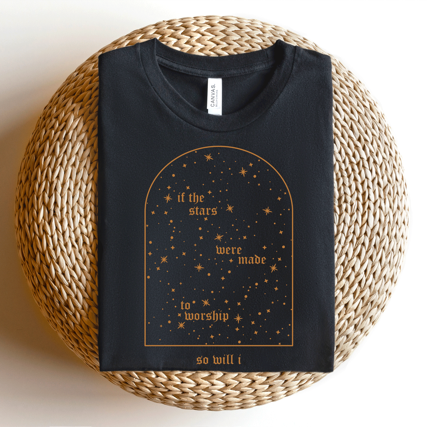 I Will Worship Stars | Short Sleeve Crew Neck