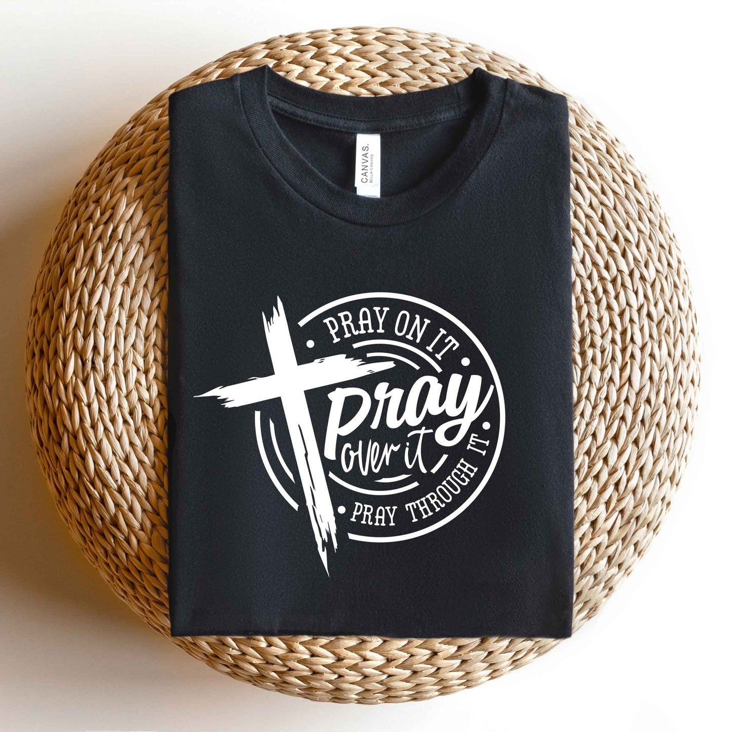 Pray Over it  | Short Sleeve Crew Neck