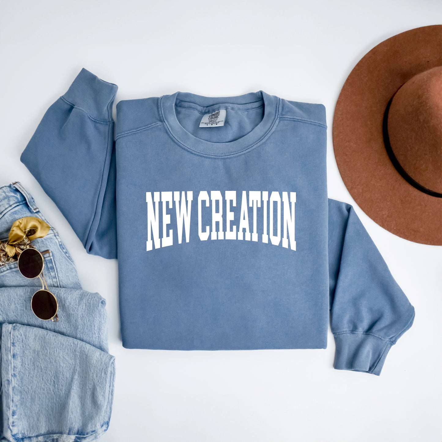 New Creation | Garment Dyed Sweatshirt