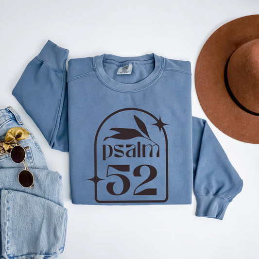 Psalm 52 | Garment Dyed Sweatshirt