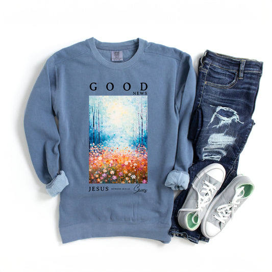Good News | Garment Dyed Sweatshirt